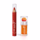 Combo Coral Quem Disse, Berenice?: Lip Oil Cuide-se Bem Tangerina 3,5ml + Lápis Multifuncional 3 Em 1 Toda Colorida 1,2g