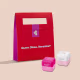 Combo Presente Hidratante Labial Cuide-se Bem: Rosa Nude 6,2g + Vinho 6,2g + Sacola (1)