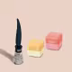 Combo Hidratante Labial Incolor 6,2g + Hidratante Labial Coral  6,2g + Delineador Líquido Prata 7ml (1)