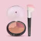 Combo Multiefeitos: Pó Compacto Facial 18g + Pincel De Maquiagem (1)