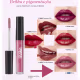 Batom Líquido Shine Longa Duração Matte Com Glitter Minha Make 3g ODORATA REF 2450 (2)