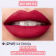 Batom Ice Cereja Matte Acetinado Efeito Frio FPS 8 Longa Duração Minha Make Odorata REF 2740 (3)