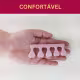 Kit Com 20 Separadores De Dedos Rosa Em EVA Macio NYBC (3)