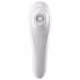 Estimulador 2 em 1 recarregável com 11 intensidades de sucção e vibração - Satisfyer dual pleasure | cor: branco (4)