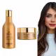 Kit Hidratação Ouro Dyusar Cosméticos Shampoo e Máscara 300ml (1)