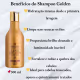 Kit Hidratação Ouro Dyusar Cosméticos Shampoo e Máscara 300ml (2)