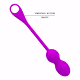 Vibrador Bullet Cápsula Elvira Pretty Love com Controle por Aplicativo Bluetooth Cor Roxo (3)