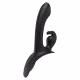 Vibrador Strapless Duplo Lord Rabbit S-Hande 3 Motores com Controle Remoto USB Cor Preto (5)