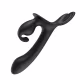 Vibrador Strapless Duplo Lord Rabbit S-Hande 3 Motores com Controle Remoto USB Cor Preto (4)