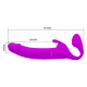 Vibrador de Ponto G e Clitóris com Tapping Strapless 4.0 x 28.3cm - Pretty Love (6)