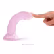 Dildo em Silicone Starlight Dildolls LoveToLove 14cm x 3,6cm 250g com Base p/ Grudar ou Cinta Harness Dildo em Silicone (1)