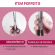 Kit 2 Tesouras Para Cabelo Desbaste Simples 6 3/4 NYBC 175mm (3)