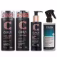 Kit Truss Curly - Shampoo Low-Poo 300ml + Condicionador 300ml + Leave-In Light 250ml + Uso Obrigatório 260ml (1)