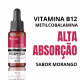 Vitamina B12 Metilcobalamina 30ml Purafor – Sabor Morango, Alta Absorção (3)