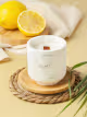 Vela Aromática Velart Elegant Média | 130g | Branco | Limão Refrescante (6)
