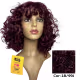 Peruca Wig de Fibra Sintetica Diana 25cm Black Beauty - 1B/99J