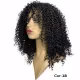 Peruca Wig de Fibra Organica Maya 33cm Black Beauty - 1B