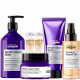 Kit L'Oréal Professionnel Keratin Alpha Sleek Intense Complete Treatment Salon (6 Itens)