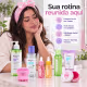 Kit Skincare Melu Ruby Rose com Sabonete Facial Sérum Água Micelar Tônico Esfoliante e Faixa de cabelo (4)