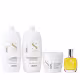 Kit Alfaparf Semi Di Lino Diamond - Shampoo 1L + Condicionador 1L + Máscara 500ml + Cristalli 50ml (1)