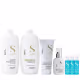 Kit Alfaparf Semi Di Lino Diamond - Shampoo 1L + Condicionador 1L + Leave in 200ml + Fluido 125ml + 3x Ampola 13ml (1)