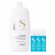 Kit Alfaparf Semi Di Lino Diamond - Shampoo 1L + 3x Ampola 13ml (1)