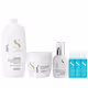 Kit Alfaparf Semi Di Lino Diamond - Shampoo 1L + Máscara 500ml + Fluído 125ml + 3x Ampola 13ml (1)