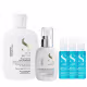 Kit Alfaparf Semi Di Lino Diamond - Shampoo 250ml + Fluído 125ml + 3x Ampola 13ml (1)