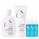 Kit Alfaparf Semi Di Lino Diamond - Shampoo 250ml + Condicionador 200ml + 3x Ampola 13ml (1)