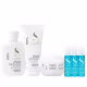 Kit Alfaparf Semi Di Lino Diamond - Shampoo 250ml + Condicionador 200ml + Máscara 200ml + 3x Ampola 13ml (1)