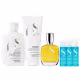 Kit Alfaparf Semi Di Lino Diamond - Shampoo 250ml + Condicionador 200ml + Cristalli 50ml + 3x Ampola 13ml (1)