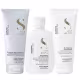 Kit Alfaparf Semi Di Lino Diamond - Shampoo 250ml + Condicionador 200ml + Leave in 200ml (1)