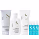 Kit Alfaparf Semi Di Lino Diamond - Shampoo 250ml + Condicionador 200ml + Leave in 200ml + 3x Ampola 13ml (1)