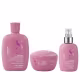 Kit Alfaparf Semi Di Lino Moisture -  Shampoo 250ml + Máscara 200ml + Fluído 125ml (1)