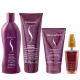 Kit Senscience True Hue Shampoo 280ml + Condicionador 240ml + Moisture Lock 150ml + Sérum 55ml