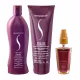 Kit Senscience True Hue Shampoo 280ml + Condicionador 240ml + Sérum 55ml
