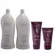 Kit Senscience Silk Moisture Shampoo 1L + Condicionador 1L + Inner Restore intensif 150ml + Inner Restore 200ml