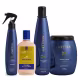 Kit Aneethun Linha A Shampoo 300ml + Máscara 500g + Spray Multibenefícios 150ml + Creme de Silicone 250ml (1)