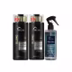 Kit Truss Blond Shampoo 300ml + Condicionador 300ml + Frizz Zero Leave-In 260ml (1)