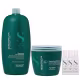 Kit Alfaparf Semi Di Lino Reconstruction - Shampoo 1L +  Máscara Suave 500ml + 3x Ampola 13ml (1)