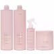 Braé Glow Shine - Shampoo 1L + Condicionador 1L + Máscara 500g + Fluído 200ml (1)