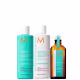 Kit Moroccanoil Hydration - Shampoo 250ml + Condicionador 250ml + Óleo Capilar Light 100ml