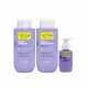 Kit Yellow Purple Silver - Shampoo & Condicionador 500ml + Pure Sérum 100ml