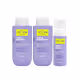 Kit Yellow Purple Silver - Shampoo & Condicionador 500ml + Leave-In Mousse 160ml