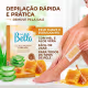 Folhas Prontas Depilação Corporal 96 unidades Depil Bella Mel Aloe Vera (3)