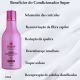 Kit Reconstrução Condicionador 300ml e  Shampoo Super 1 Litro Dyusar (4)