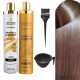 Kit Escova Progressiva Sem Formol Profissional Perfect Plastia 500ml Pincel e Cumbuca Dyusar (1)