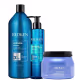 Kit Redken Extreme Play Safe Treatment Salon Trio (3 Produtos)