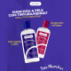 Kit 10 Sabonete Liquido Tira Manchas Removedor Henna Testa Orelhas E Mãos Suaveness Soft Hair 100ml (3)