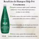 Kit  Help Pró Crescimento Shampoo 300ml  + Botulínica Capilar Clorofitum 20ml Clorofitum (2)